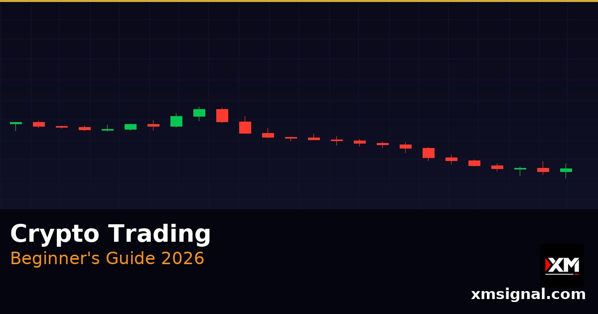 Crypto Trading for Beginners — Complete Guide to Trading Bitcoin & Altcoins 2026 — ภาพปก